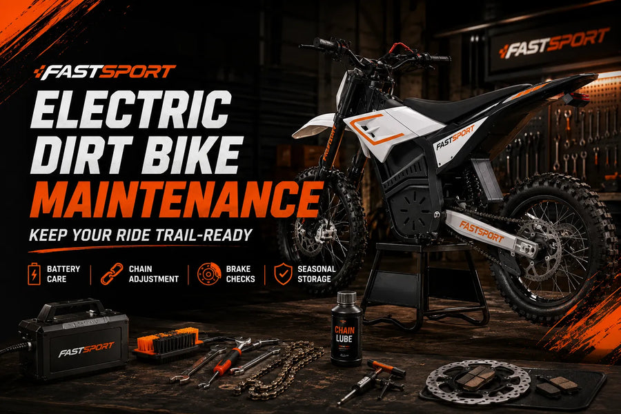 Electric Dirt Bike Maintenance Guide: Keep Your Ride Trail-Ready