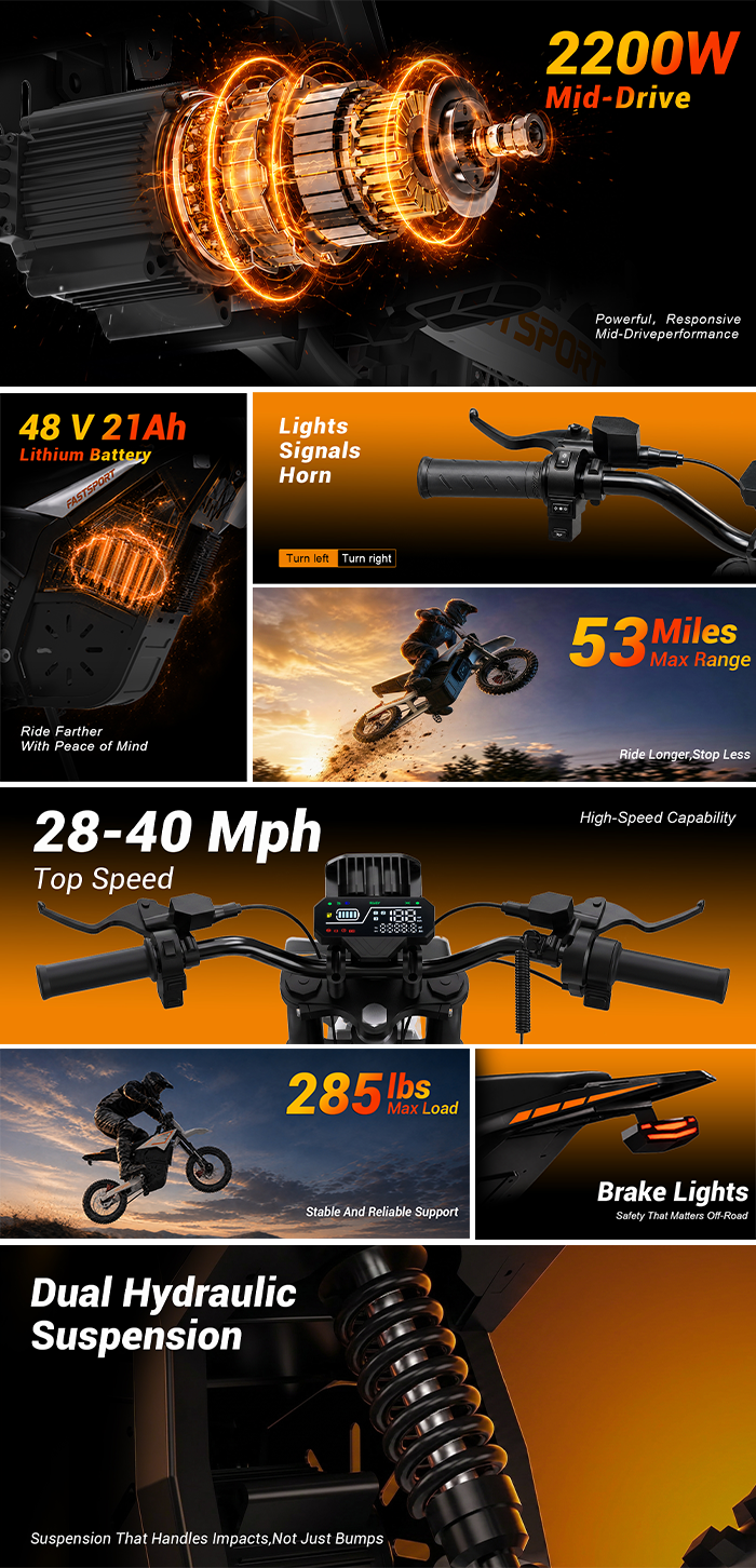 FastSport Y88 performance features and component overview